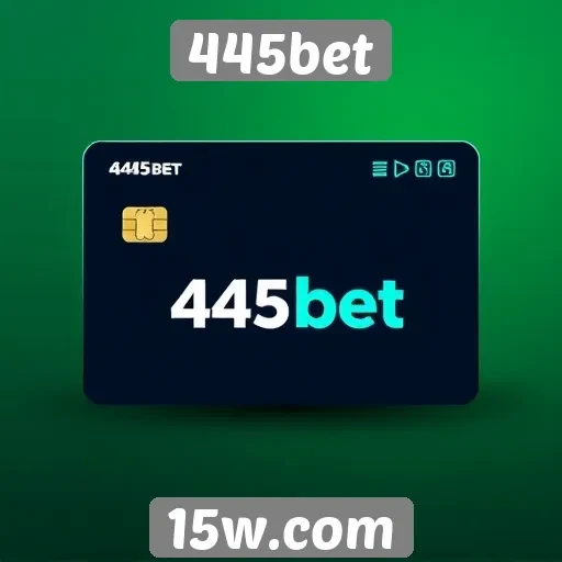 Métodos de pagamento aceitos no site 445bet